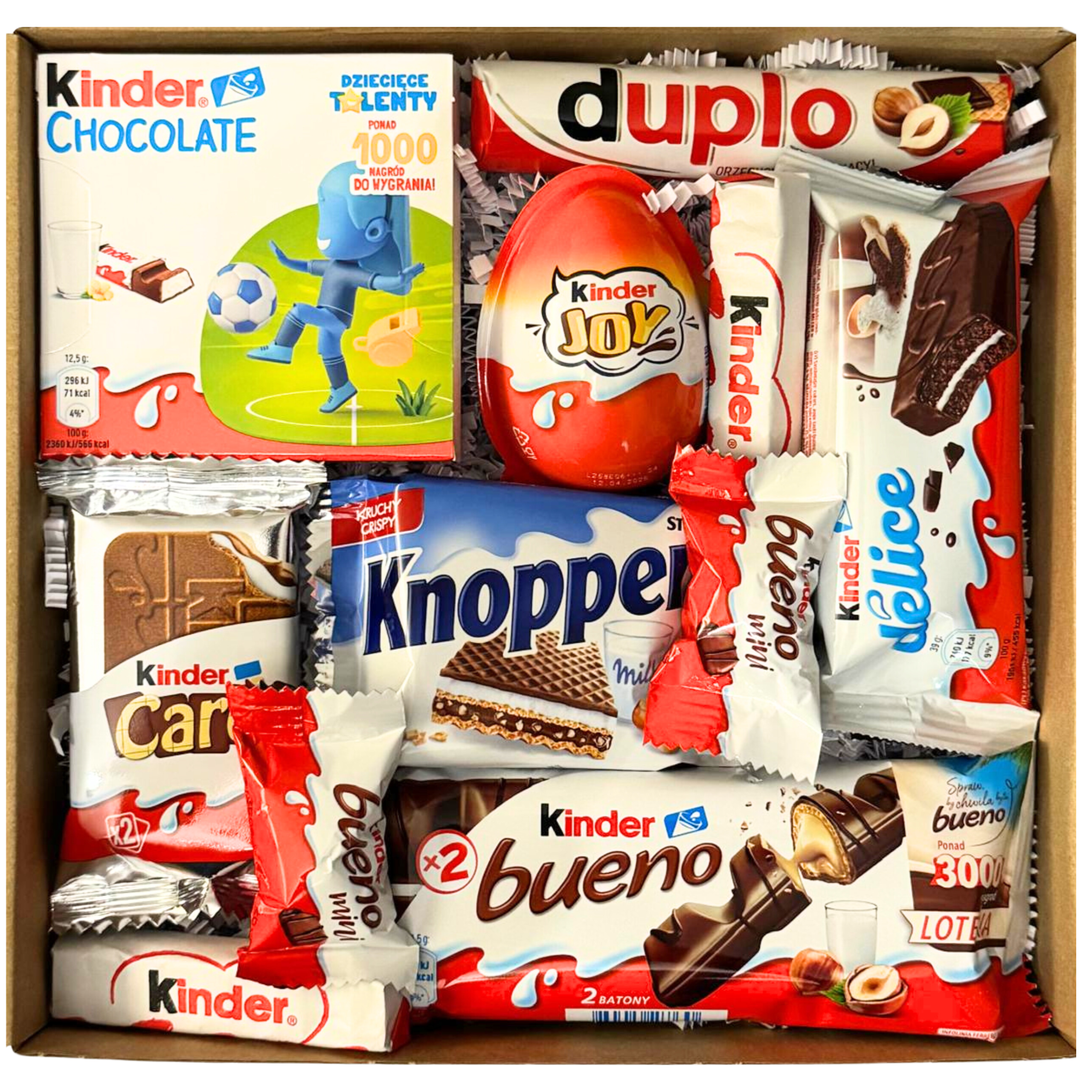ZESTAW SŁODYCZY KINDER na dzień dziecka PREZENT UPOMINEK
