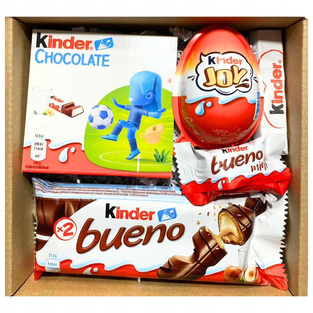 ZESTAW SŁODYCZY KINDER na dzień dziecka PREZENT UPOMINEK